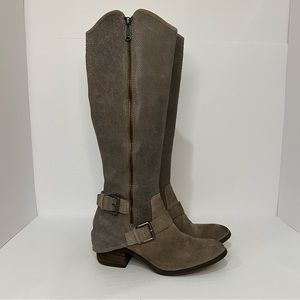 Donald J. Pliner Brown Heeled Boots